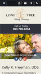 Mobile Screenshot of lone-treefamilydentistry.com